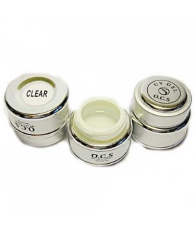 Gel uv 3 in 1 clear / transparent OCS